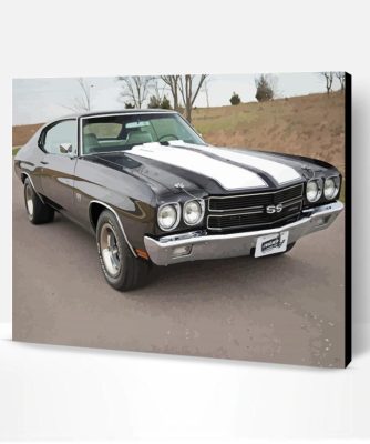 Aesthetic Chevy Chevelle Paint By Numbers