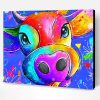 Aesthetic Colorful Cow Paint By Number