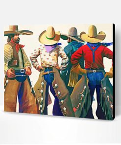 Aesthetic Cowboys In Arizona Art Paint By Number