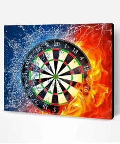 Aesthetic Darts Paint By Numbers