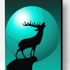 Aesthetic Deer Moon Paint By Number