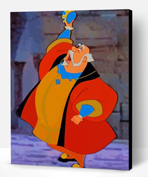 Aesthetic Disney King Illustration Paint By Numbers