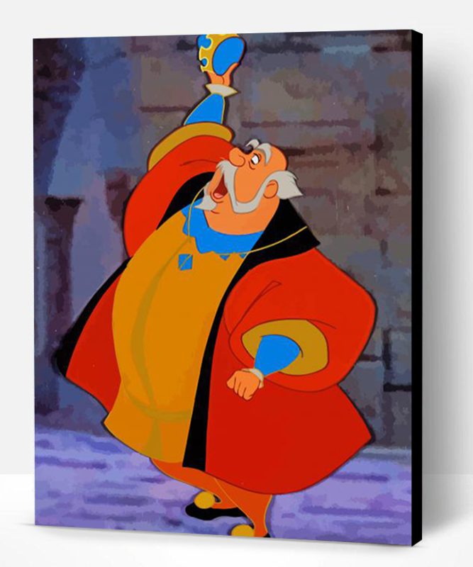Aesthetic Disney King Illustration Paint By Numbers