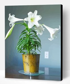Aesthetic Easter Lilies Paint By Number