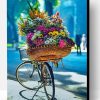 Aesthetic Flowers Bike Paint By Number