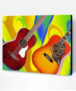 Aesthetic Guitars Paint By Number