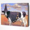 Aesthetic Halloween Cow Paint By Numbers