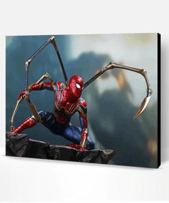 Aesthetic Iron Spider Paint By Number