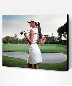 Aesthetic Ladies Golf Paint By Number