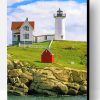 Aesthetic Lighthouse In Walden Sea Paint By Number