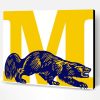 Aesthetic Michigan Wolverines Paint By Numbers