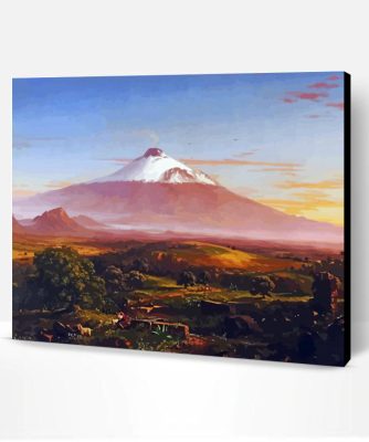 Aesthetic Mount Etna Art Paint By Number