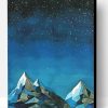 Aesthetic Mountain Night Paint By Number