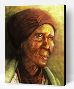 Aesthetic Older Black Woman Paint By Number