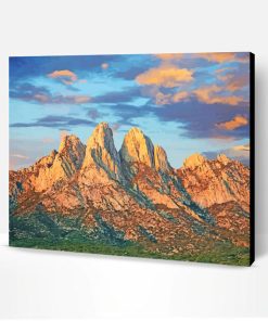 Aesthetic Organ Mountains Paint By Numbers