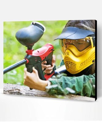 Aesthetic Paintball Paint By Number