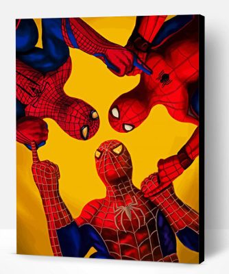 Aesthetic Spidermen Art Paint By Number