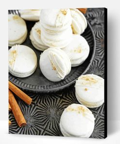 Aesthetic White Macarons Paint By Number