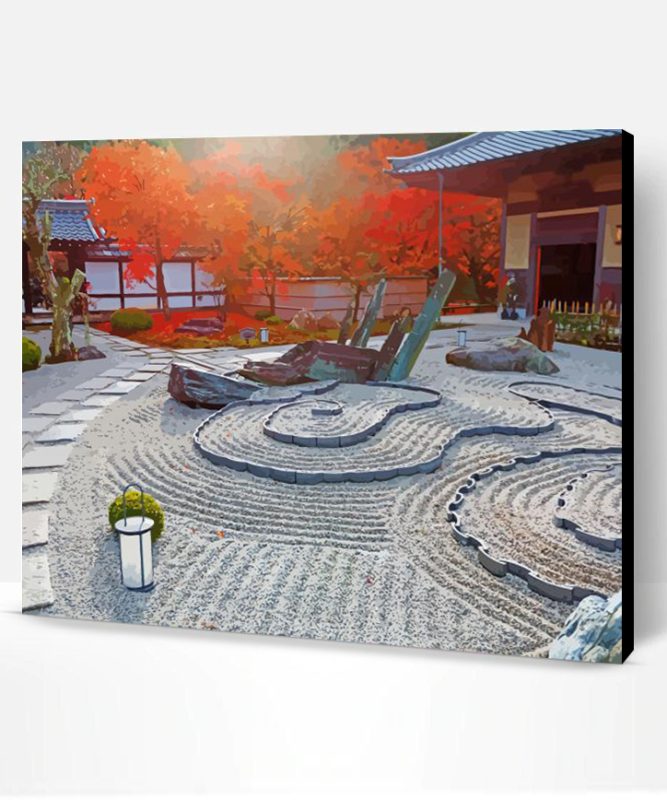 Aesthetic Zen Garden Paint By Number