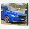 Aesthetic Blue Ford Falcon Paint By Numbers