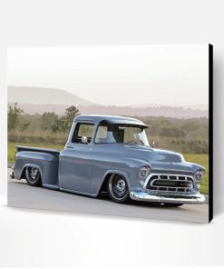 Aesthetic Chevy Stepside Paint By Number