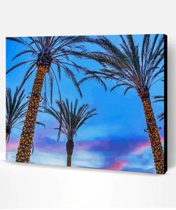 Aesthetic Palm Trees In California Paint By Number
