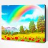 Aesthetic Rainbow Landscape Paint By Number
