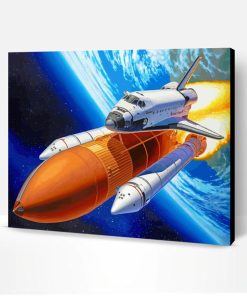 Aesthetic Space Shuttle Paint By Number