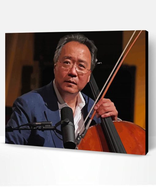 Aesthetic Yo Yo Ma Musician Paint By Numbers