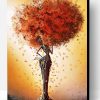 African Woman Tree Art Paint By Numbers