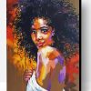 Afro Girl Paint By Numbers