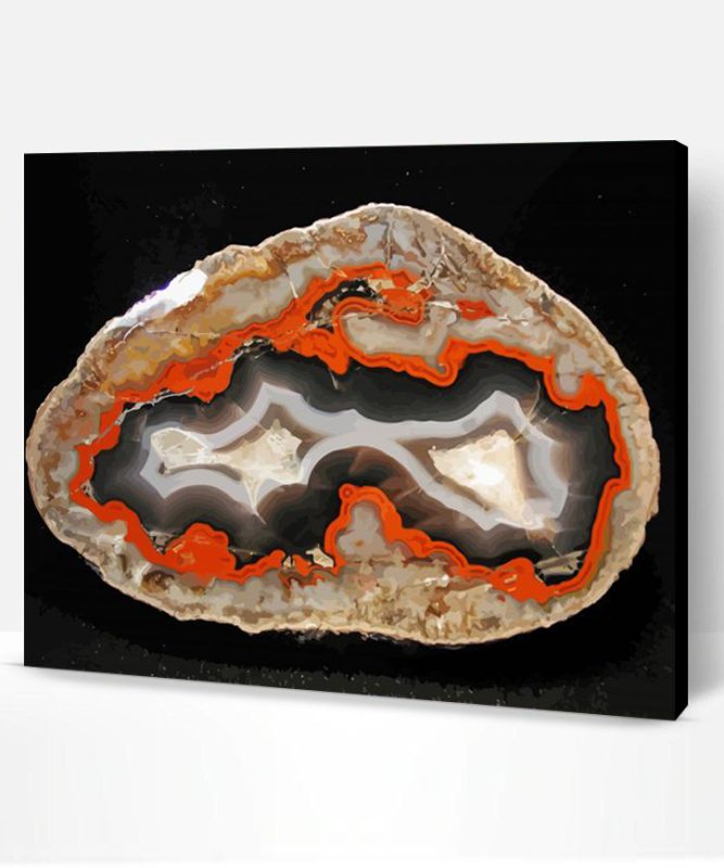 Agate Kentucky Rocks Paint By Number