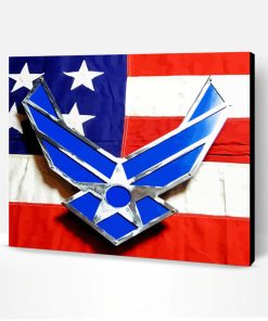 Air Force Symbol Paint By Number