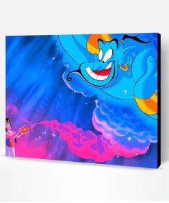 Aladdin Genie Paint By Number