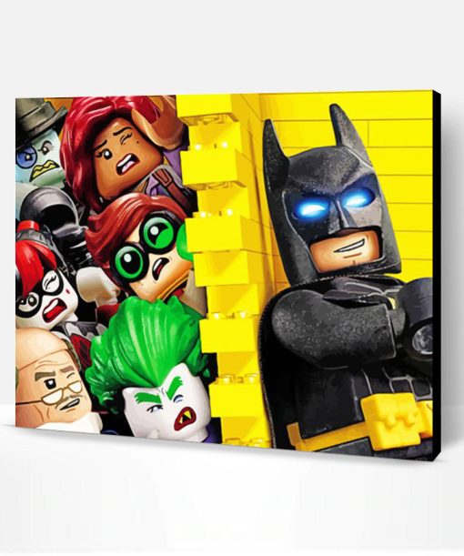 Animation The Lego Batman Movie Paint By Numbers