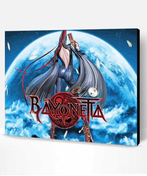 Bayonetta Video Game Poster Paint By Number