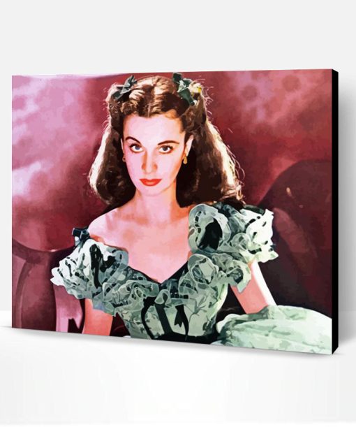 Beautiful Scarlett O Hara Paint By Number