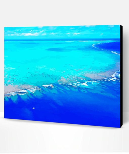 Beautiful Seascape Cook Islands Paint By Number