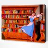 Belle Beauty And The Beast Library Scene Paint By Numbers