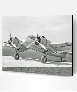 Black And White Bristol Beaufighter Paint By Numbers