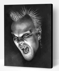 Black and White David Lost Boys Paint By Number
