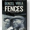 Black And White Fences Movie Poster Paint By Number