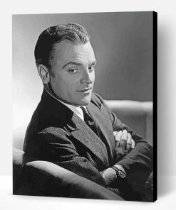 Black And White James Cagney Paint By Number