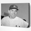 Black And White Yogi Berra Paint By Number