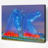 Blue Kelpies Paint By Number
