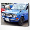 Blue Daihatsu Classic Paint By Numbers