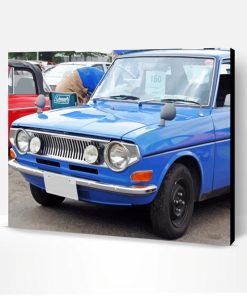Blue Daihatsu Classic Paint By Numbers