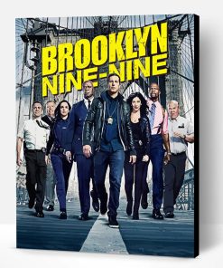 Brooklyn 99 Poster Paint By Numbers