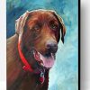 Brown English Labrador Paint By Number