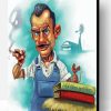 Caricature John Steinbeck Paint By Numbers